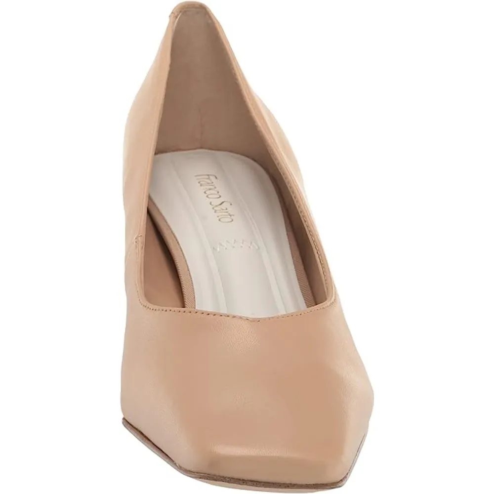 Pisa Nude Leather Franco Sarto Pumps