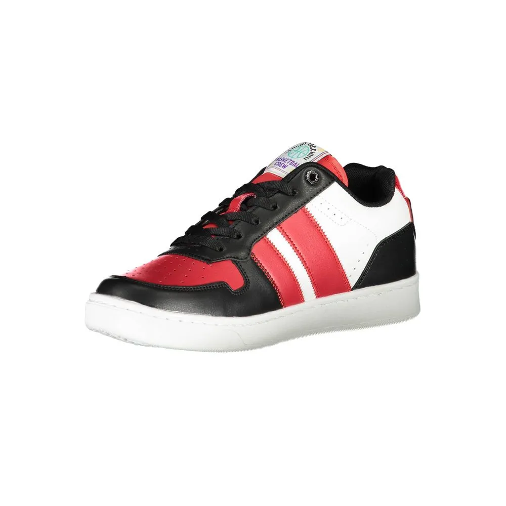 Sergio Tacchini Chic Contrasting Lace-Up Sports Sneakers