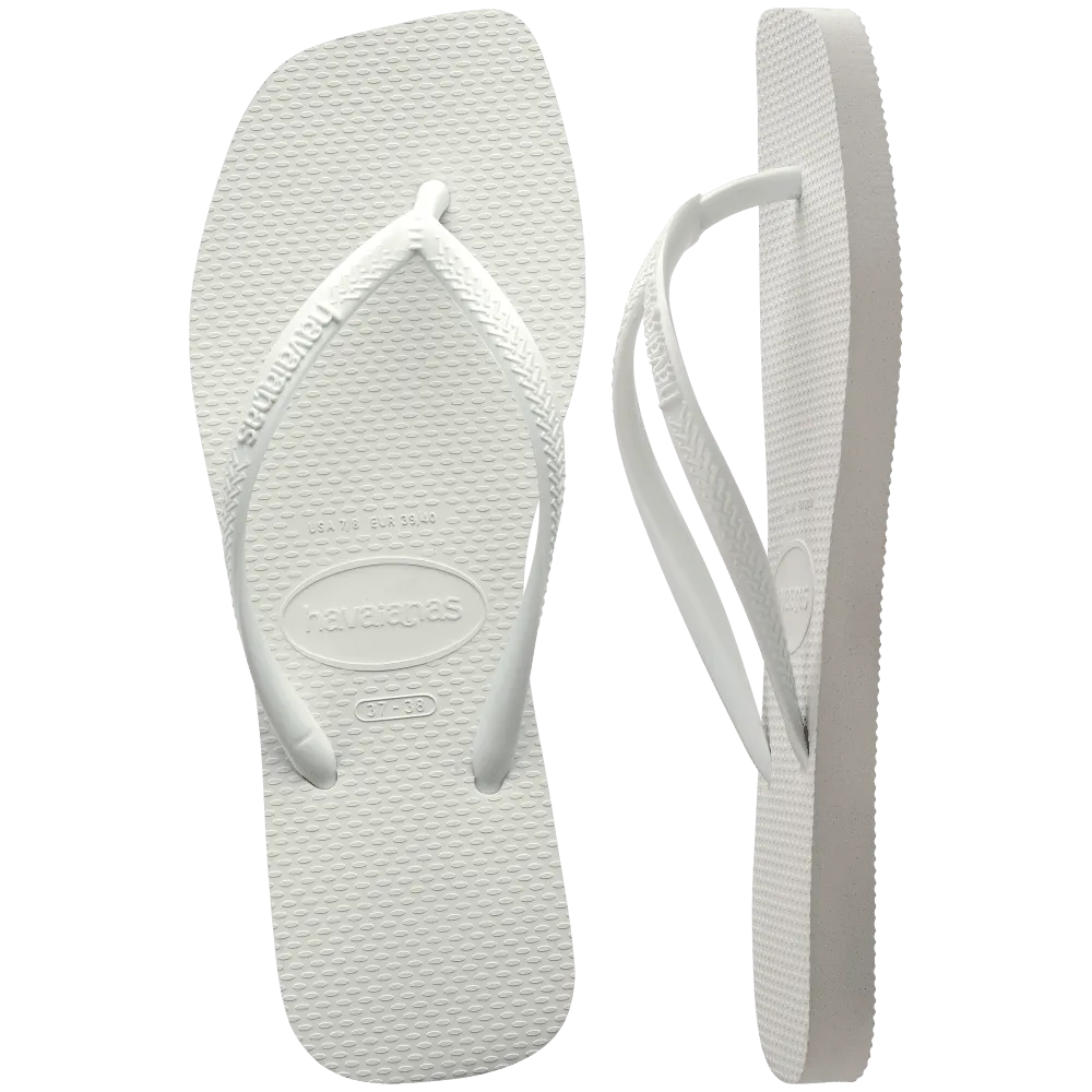 Slim Square  Flip Flops