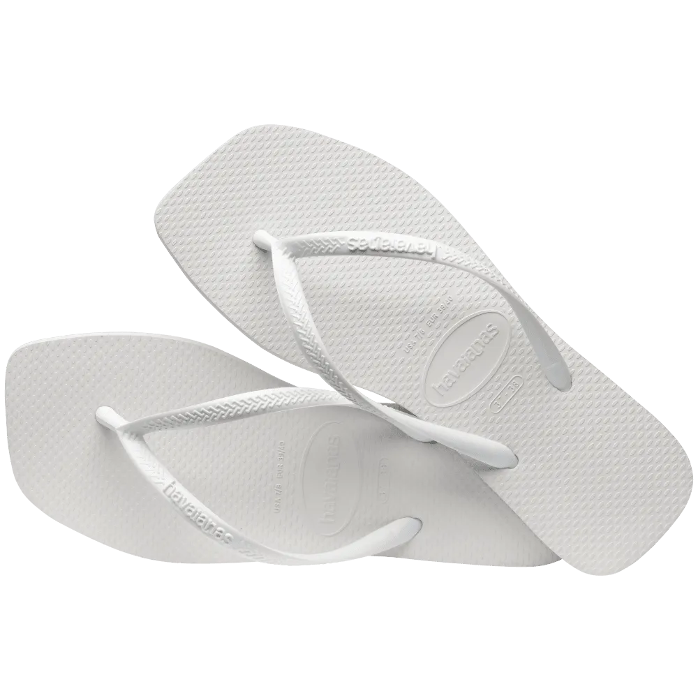 Slim Square  Flip Flops