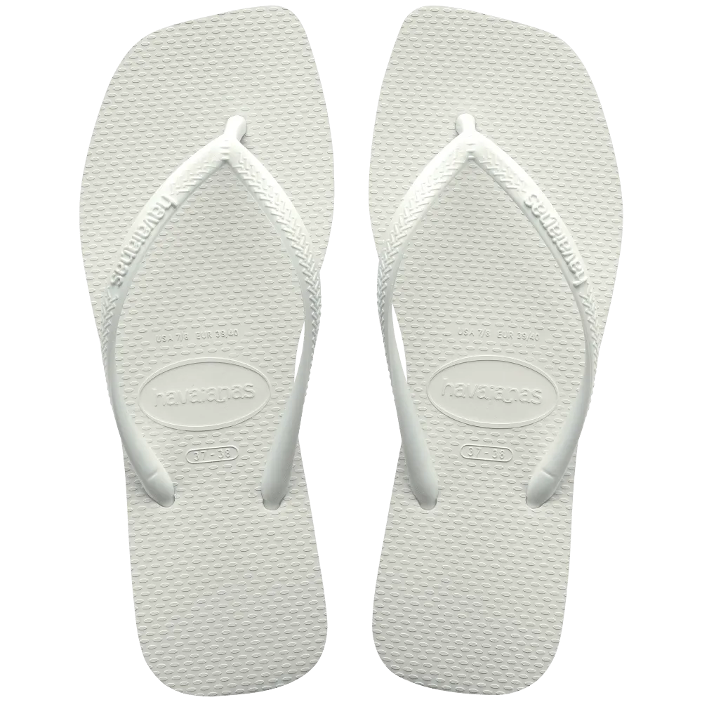 Slim Square  Flip Flops