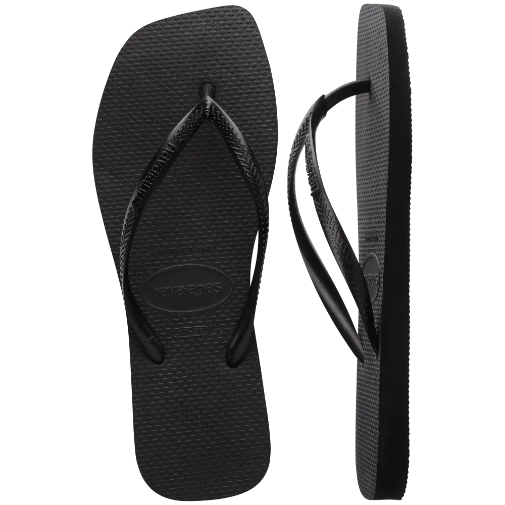 Slim Square  Flip Flops