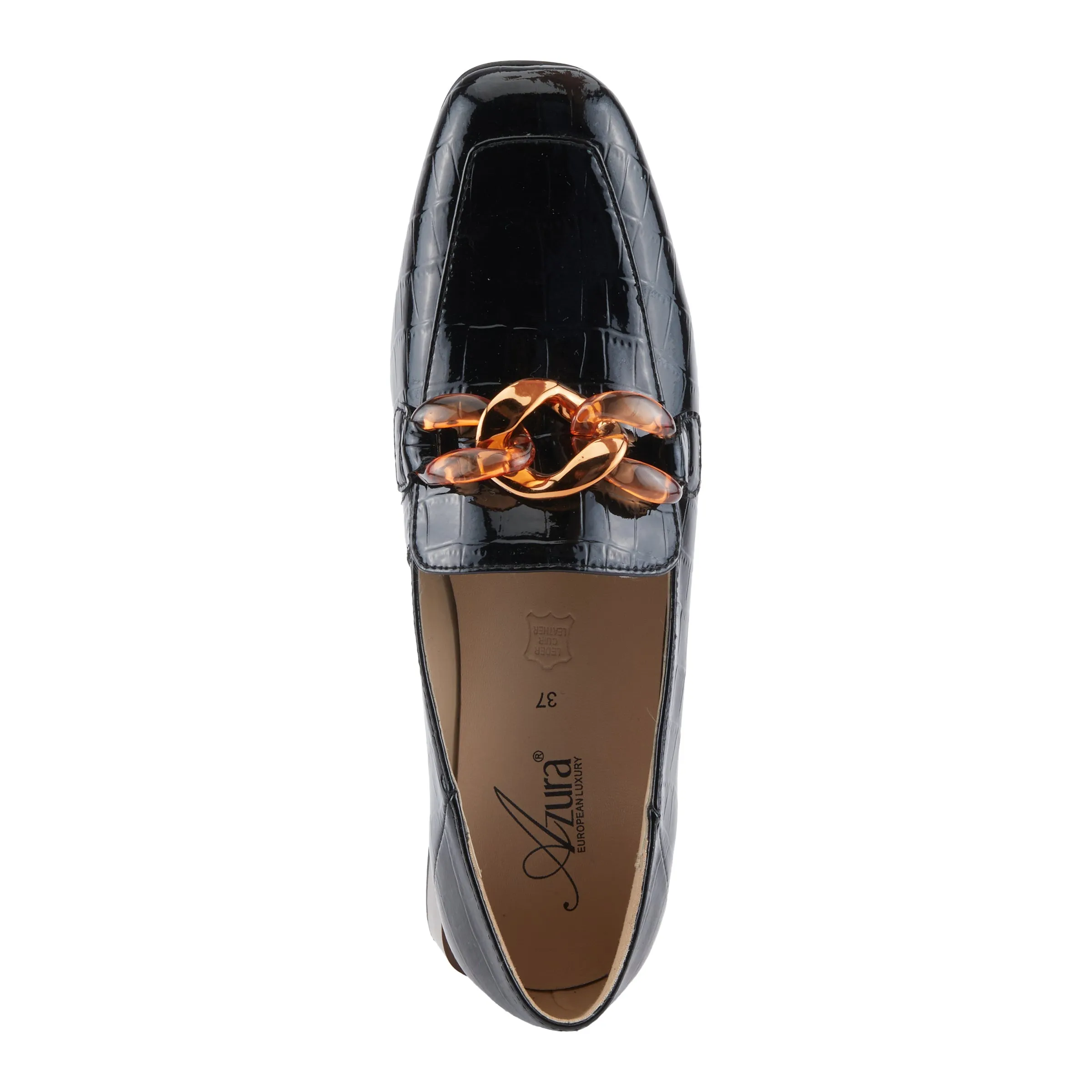 Spring Step Shoes Azura Baldwin Women's Patent Leather Loafers
