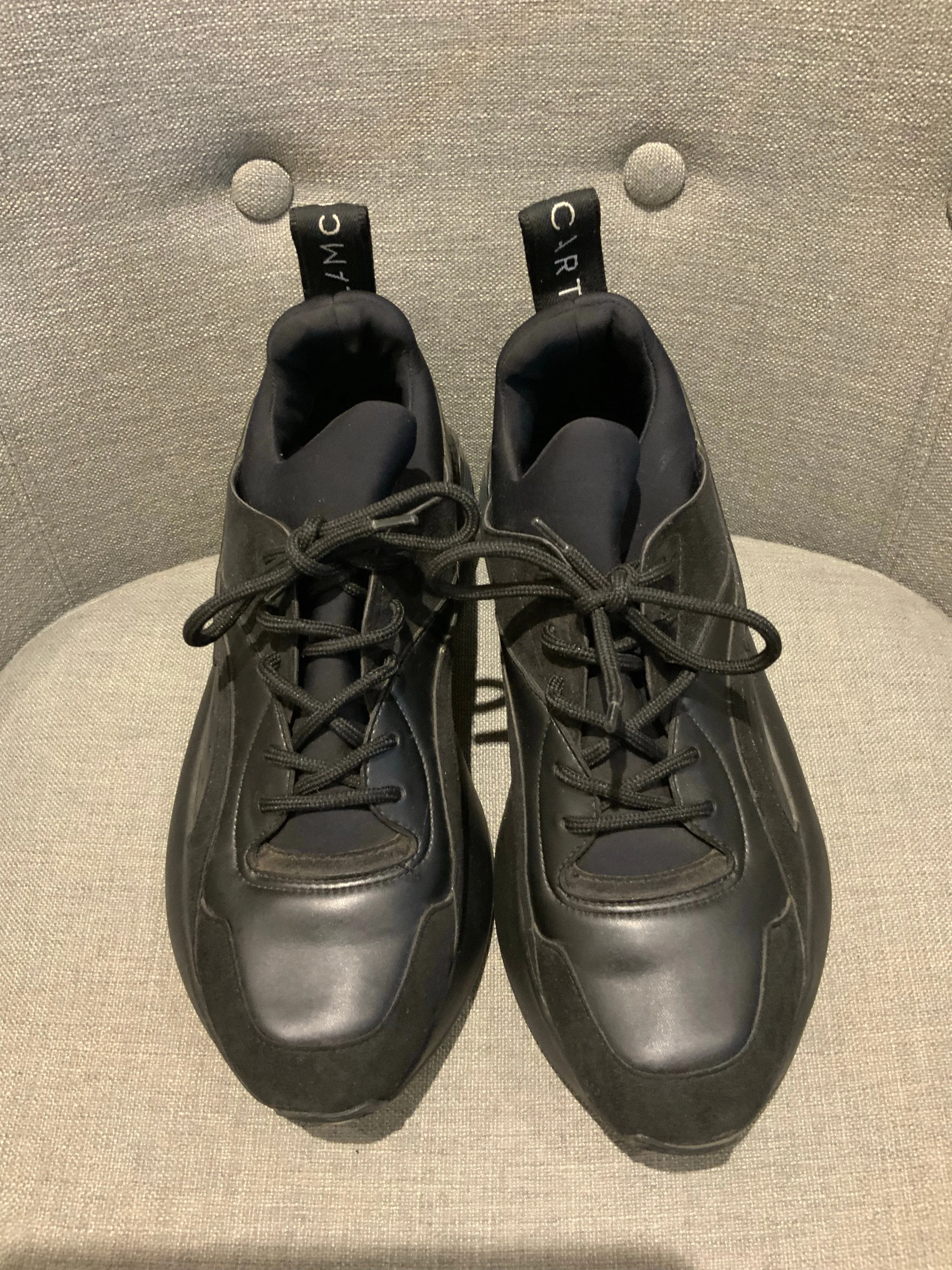 STELLA MCCARTNEY Eclypse Trainers Sneakers Sport Shoes Faux Leather Size 39 ladies
