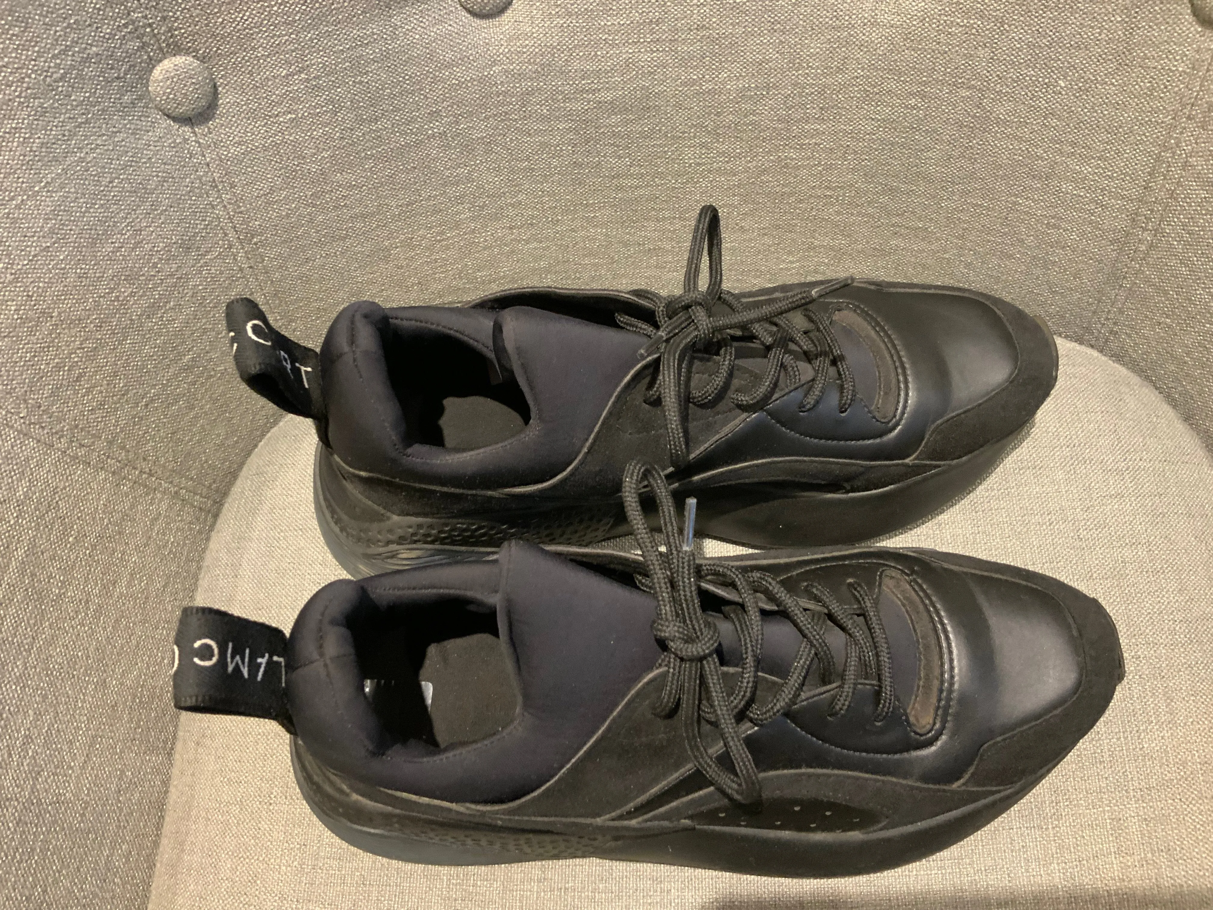 STELLA MCCARTNEY Eclypse Trainers Sneakers Sport Shoes Faux Leather Size 39 ladies