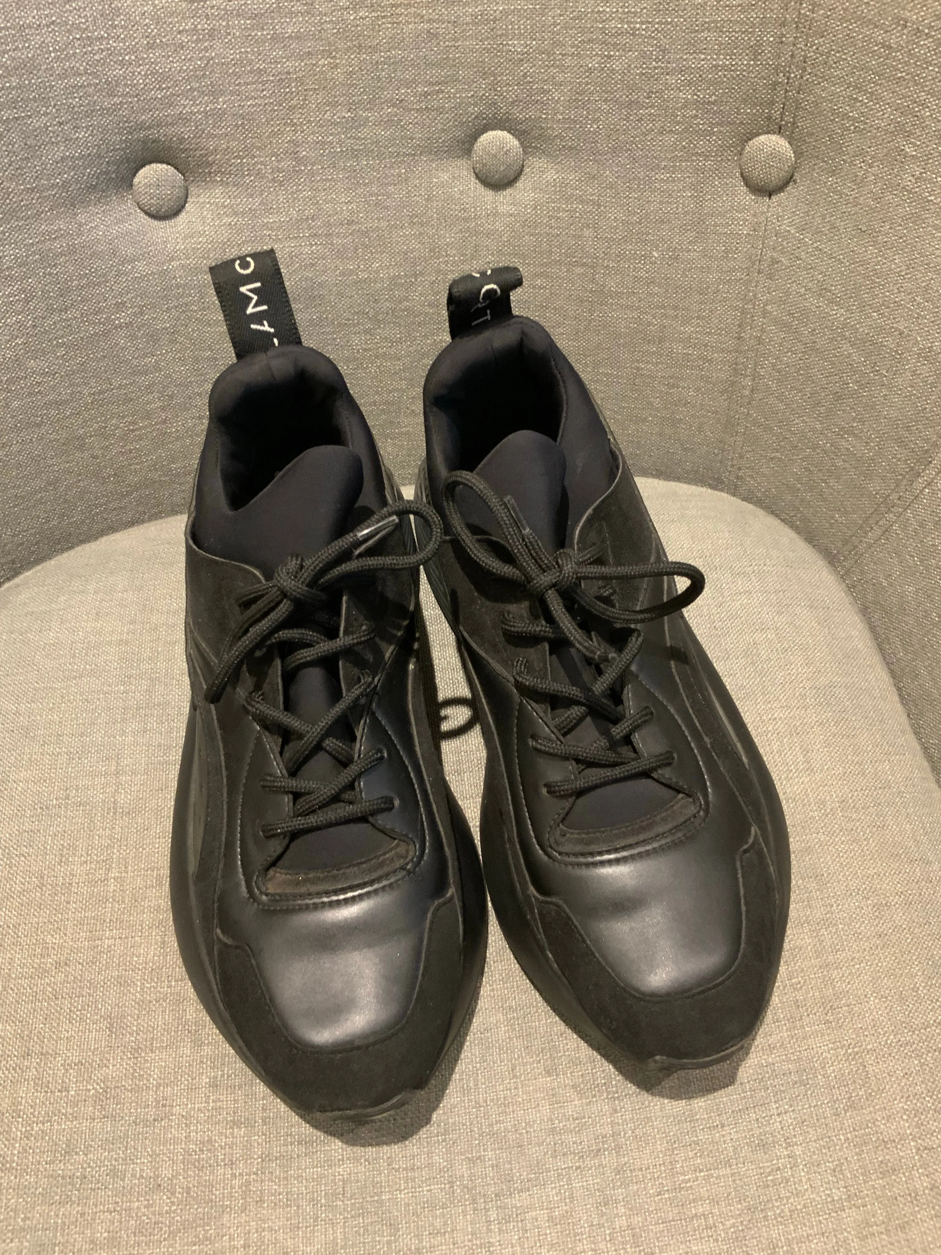 STELLA MCCARTNEY Eclypse Trainers Sneakers Sport Shoes Faux Leather Size 39 ladies