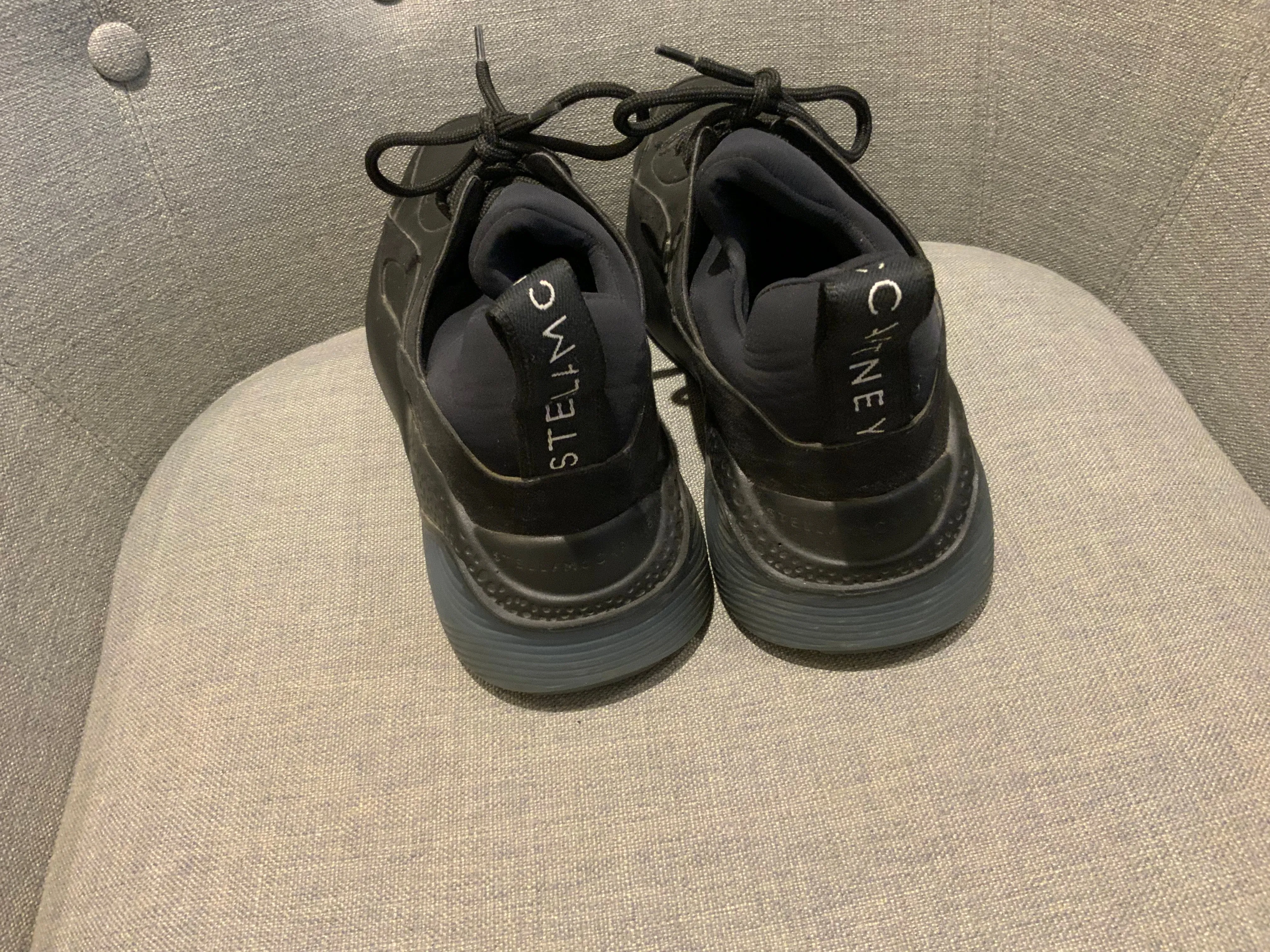 STELLA MCCARTNEY Eclypse Trainers Sneakers Sport Shoes Faux Leather Size 39 ladies