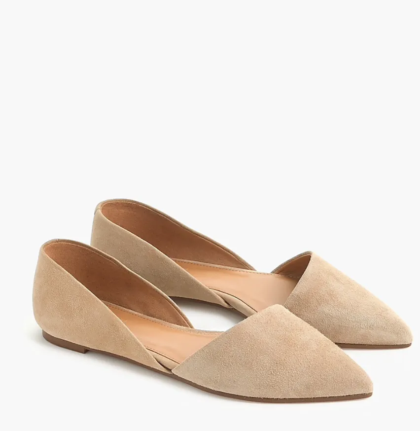 Suede Flats