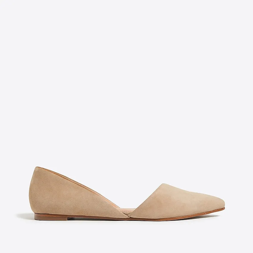 Suede Flats