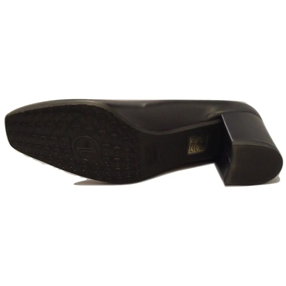 Tender Navy Leather Jon Josef Pumps