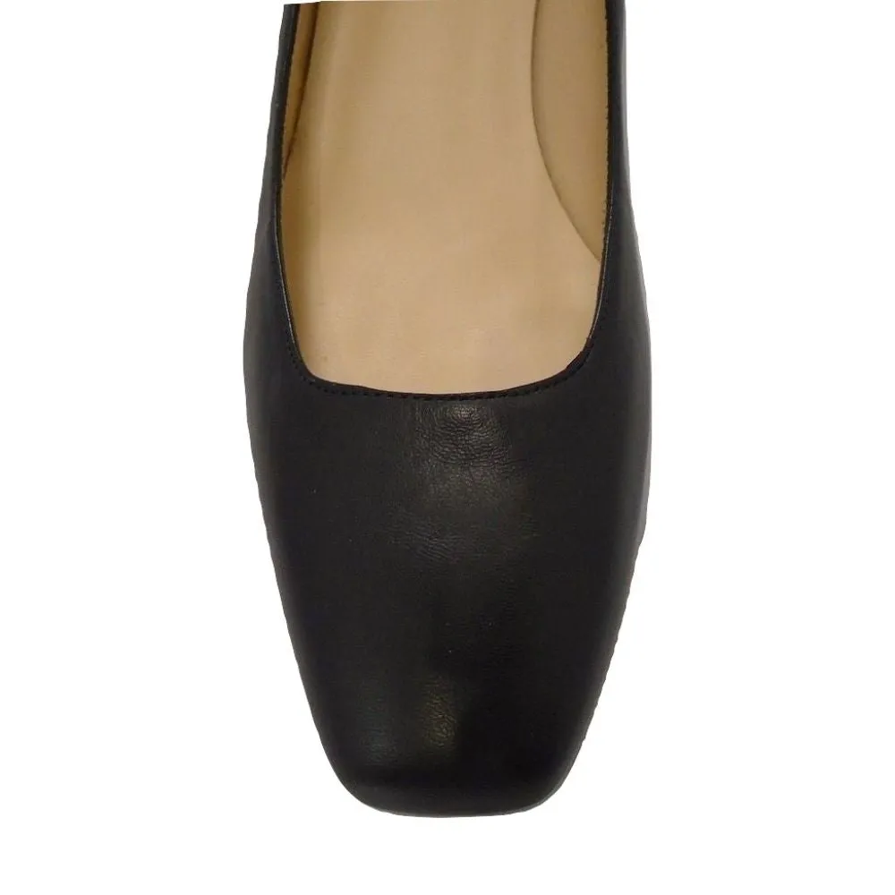 Tender Navy Leather Jon Josef Pumps