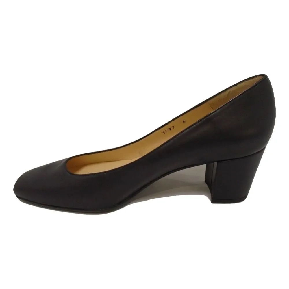 Tender Navy Leather Jon Josef Pumps
