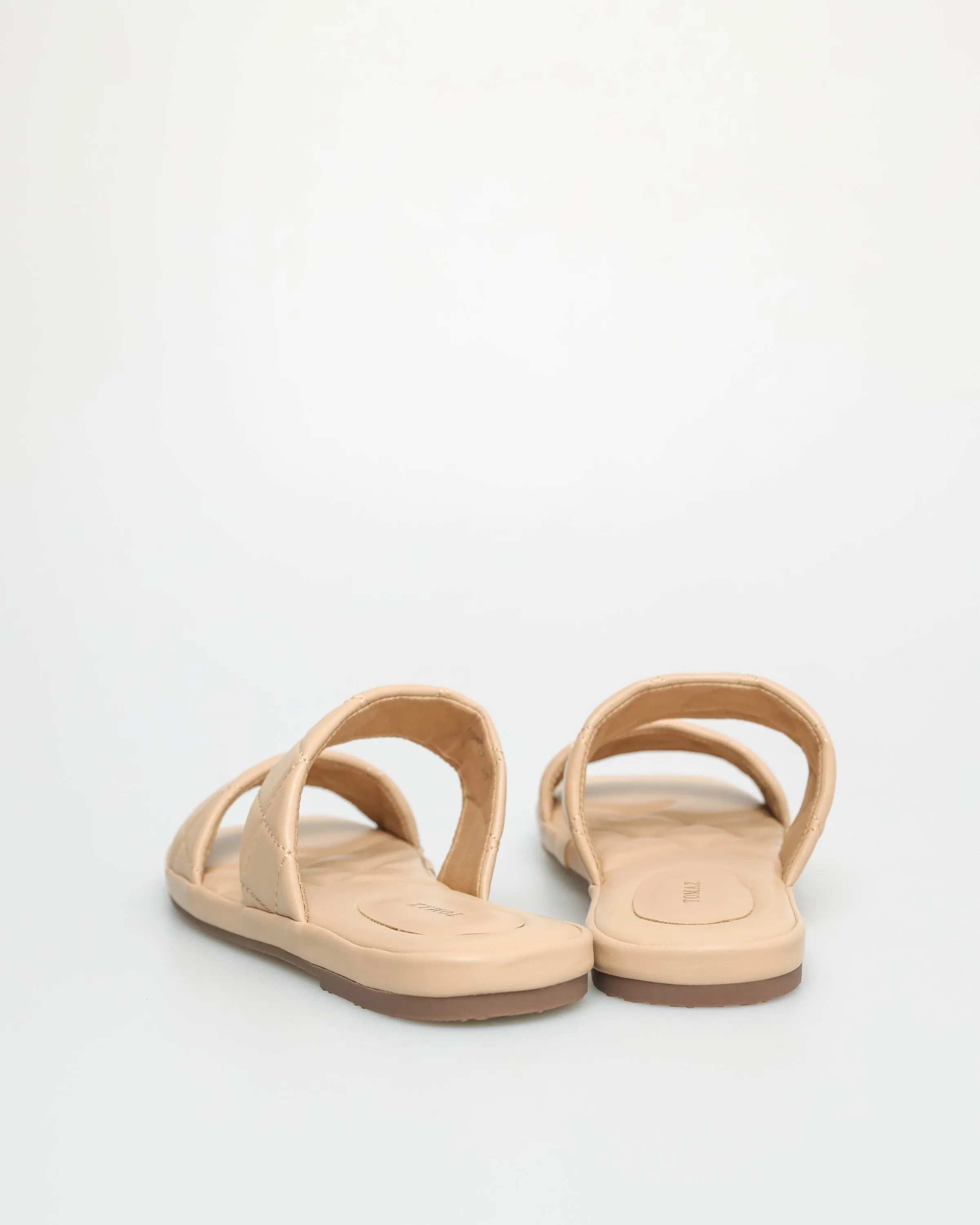 Tomaz NN217 Ladies Double Strap Sandals (Beige)