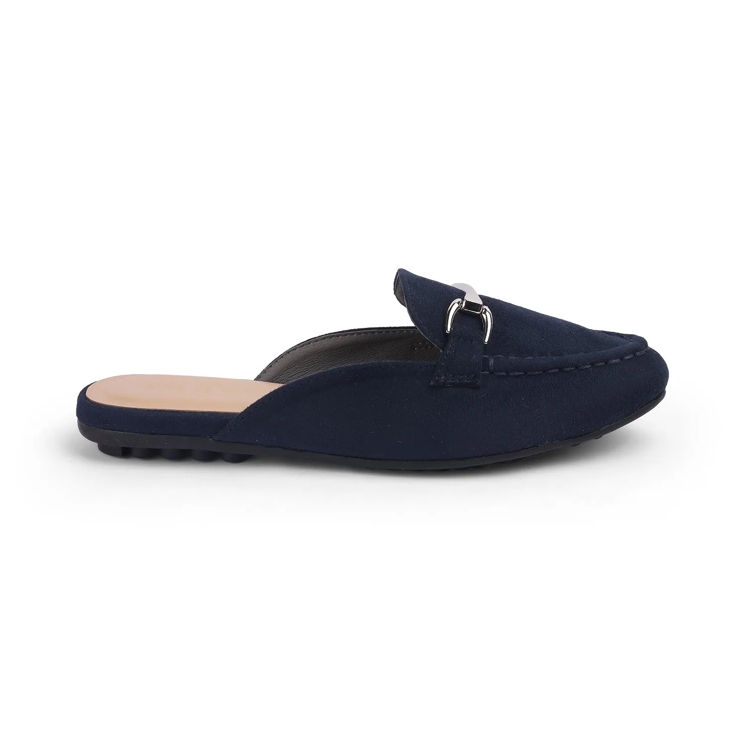Tresmode Aflip Blue Women's Dress Mules