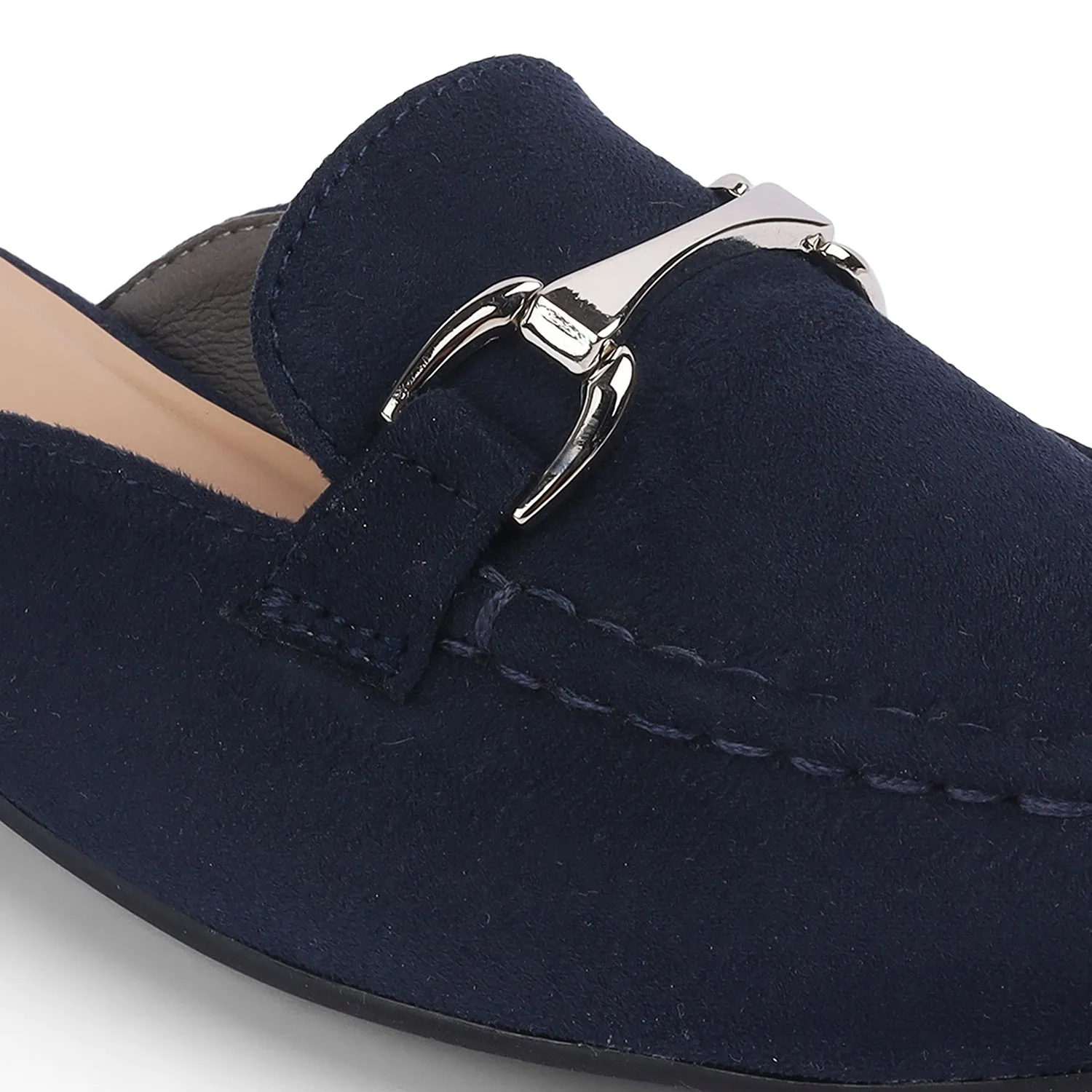 Tresmode Aflip Blue Women's Dress Mules