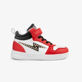 Unisex Red With Lights Hi-Top Sneakers Napa