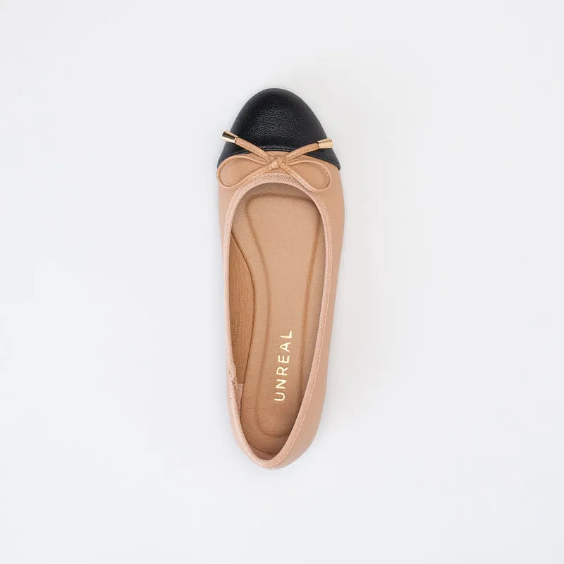 Unreal Women Ballet Pump With Toe Cap _ 150832