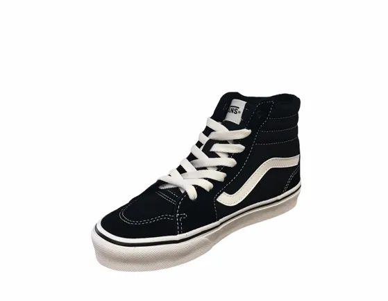 Vans scarpa sneakers da ragazzi Filmore HI VN0A5HZDIJU1 nero bianco
