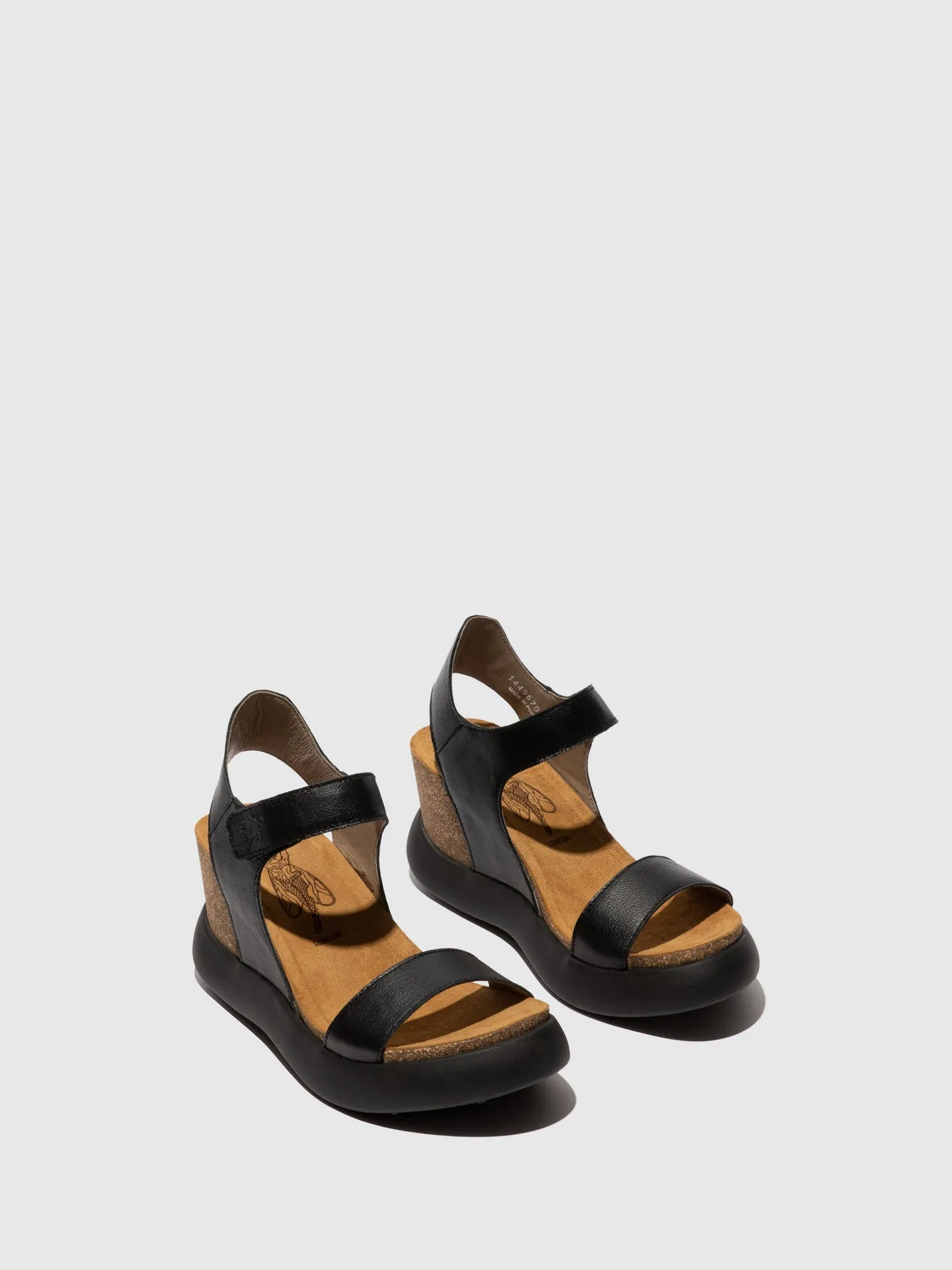 Velcro Sandals GOGO967FLY BLACK