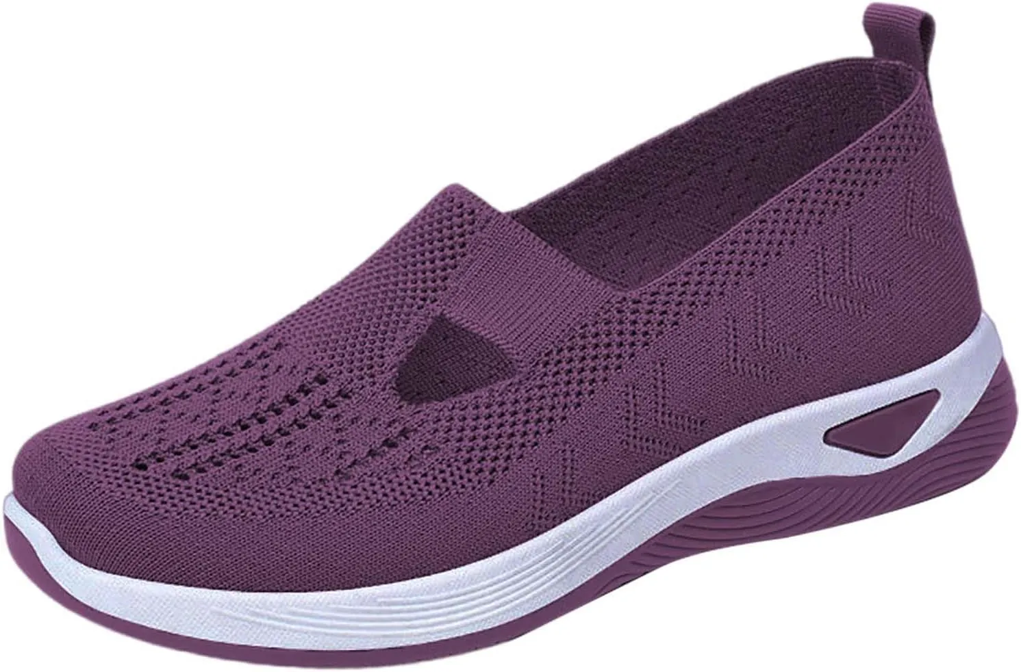 Women's Woven Orthopedic Breathable Soft Shoes Slip On Shoes Women Arch Support Women's Casual Shoes Platform Sneakers Waterproof Tennis Shoe Loafers Shoe
