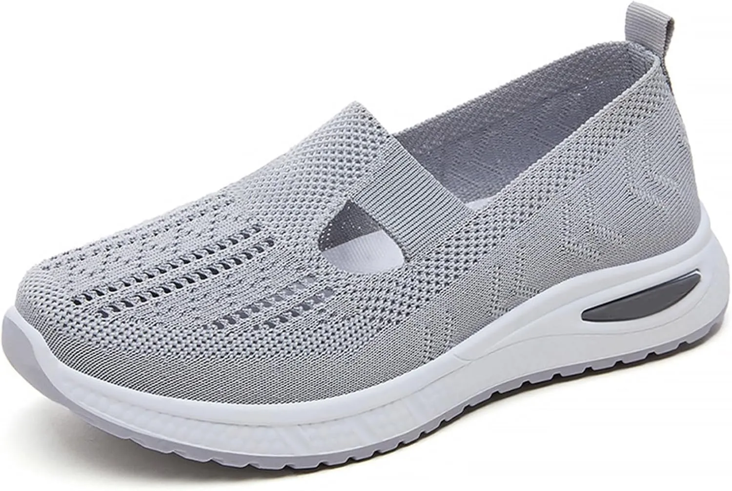 Women's Woven Orthopedic Breathable Soft Walking Tennis Shoes Womens Wide Feet Casual Work Shoes Walking Sneakers Slip On Tennis Shoe Trainers Shoe